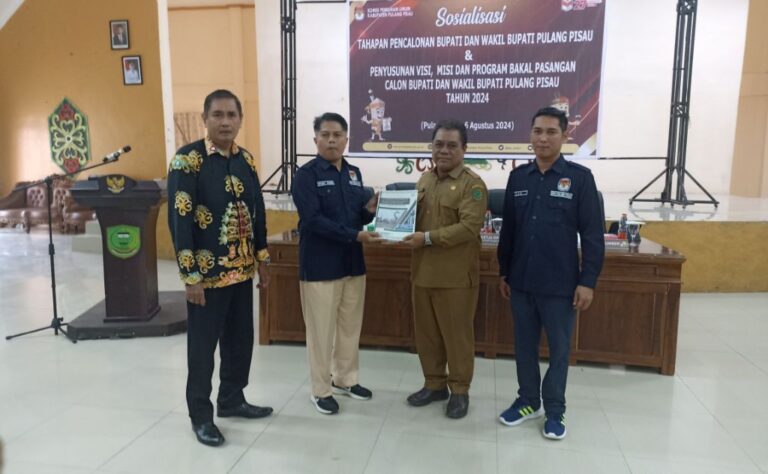 Kegiatan Sosialisasi penyusunan visi dan misi bagi bakal calon (Bacalon) bupati dan wakil bupati