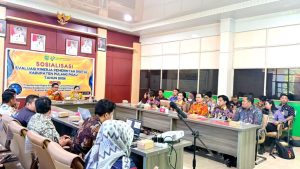 Dinas Kominfostandi Sosialisasi Evaluasi Kinerja Pemdi