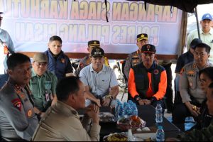 Gubernur Tinjau Posko Siaga Karhutla di Tumbang Nusa