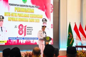 Ikuti Detik-Detik Proklamasi, Bupati Ahmad Rifa’i Ajak Perkuat Persatuan dan Kebersamaan